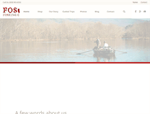 Tablet Screenshot of foscoefishing.com